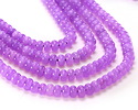Violet Agate Rondelle 5x8mm