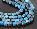 Larimar Blue Crazy Lace Agate (Matte) Nugget (Large Hole) 10x8mm