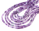 Purple Fluorite (AA) Microfaceted Miracle Cube 2.5mm