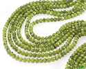 Canadian Jade Microfaceted Round 3mm