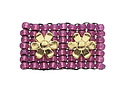 Cymbal Gerani Antique Brass (plated) Bead Substitute for 11/0 Delica Beads 6.5mm