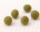 Olive Green Felt Round 20mm