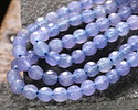 Lavender (multi) Agate Faceted Round 4mm