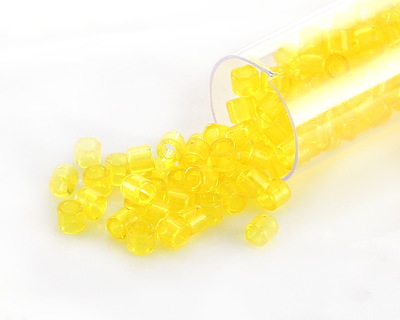 Miyuki Delica True Yellow (DBL0710) 8/0 Seed Bead