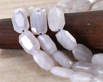 Blue Rose Quartz Faceted Slab 9x13mm