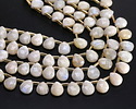 Sunset Blue Moonstone Microfaceted Teardrop 8x10mm