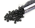 Miyuki Black Spacer Bead 3mm - 125 gram Package