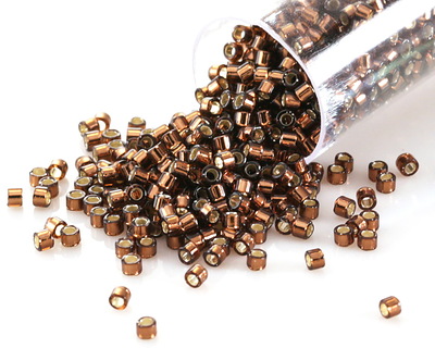 Miyuki Delica Silver Lined Root Beer (DB0150) 11/0 Seed Bead