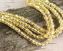 Citrine (A) Microfaceted Miracle Cube 3mm