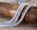 Blue Rose Quartz Heishi 2x4mm