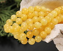 Yellow Calcite Round 8mm