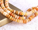 Yellow Jade (nat.) Rondelle 5x8mm