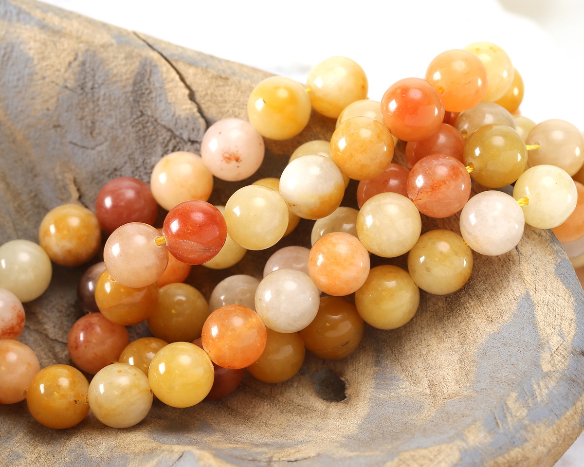 Natural Rainbow Jade 10mm