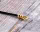 Gold (plated) Crimp Cord End 1.5mm