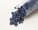 Miyuki Matte Gunmetal Spacer Bead 2.2mm
