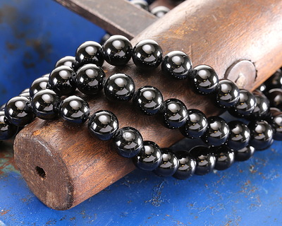 Black Spinel Round 8mm