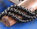 Black Spinel Round 8mm
