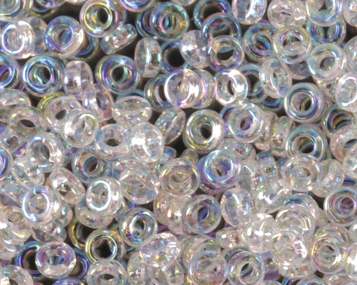 Miyuki Crystal AB Spacer Bead 2.2mm