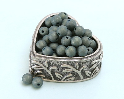 Czech Glass ColorTrends: Forest Shade Round 4mm