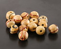 Recycled Tennis Racket Wood Bead 8mm