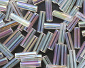 Miyuki Crystal AB Bugle Bead 6mm