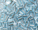 Miyuki Silver Lined Aqua Bugle Bead 3mm