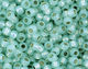 TOHO Milky Light Peridot (with Silver Lining) Round 11/0 Seed Bead