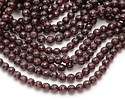 Garnet Faceted Round 5.5-6mm