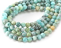 Aqua Dolomite Round 8mm