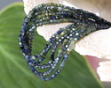 Sapphire (Thailand) (AAA) Ombré Microfaceted Cube 2mm