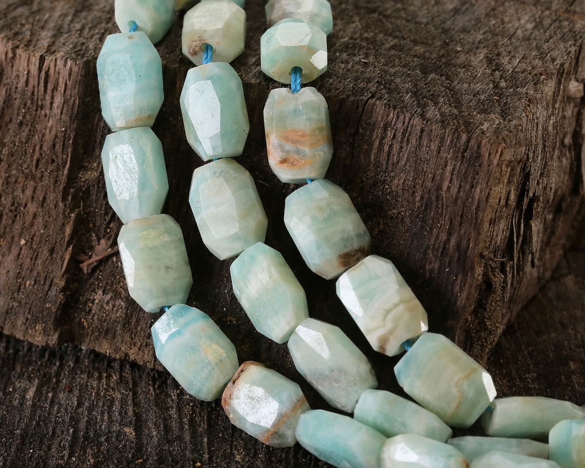 Hemimorphite Microfaceted Slab 13x9mm