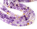 Ametrine (AA) Microfaceted Round 4mm