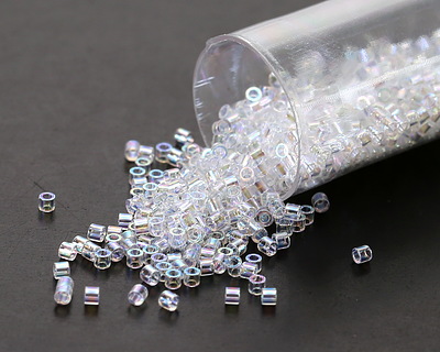 Miyuki Delica Crystal AB (DBS0051) 15/0 Seed Bead