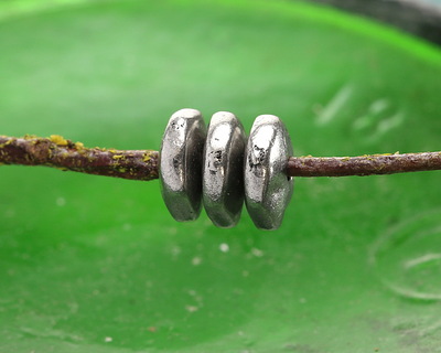 TierraCast Antiqued Pewter Nugget Heishi 7mm