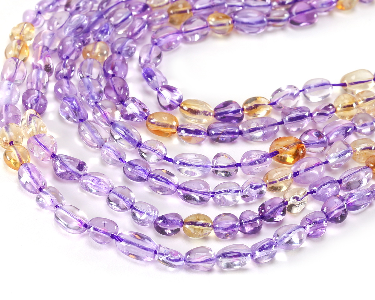 Ametrine (AA) Pebble 6-8x4mm