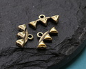 Cymbal Vani III Antique Brass (plated) Ending for GemDuo 8x16mm