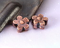 Mykonos Antique Copper (plated) Flower Bead 13mm