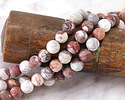 Rosetta Lace Agate (matte) Round 8mm