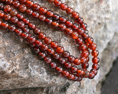 Hessonite Round 4mm