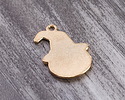 Enamel Witchy Jack 'O Lantern Focal 20x30mm