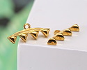 Cymbal Vani IV 24K Gold (plated) Ending for GemDuo 8x21mm