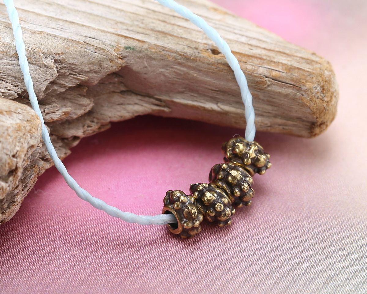 Mykonos Antique Brass (plated) Bali Style Spacer 6mm