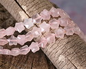 Rose Quartz Microfaceted Star 8mm