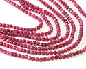Ruby (A) Microfaceted Round 3mm
