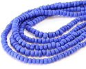 Java Glass Cobalt Graduated Gooseberry Beads 3-6x4-6mm