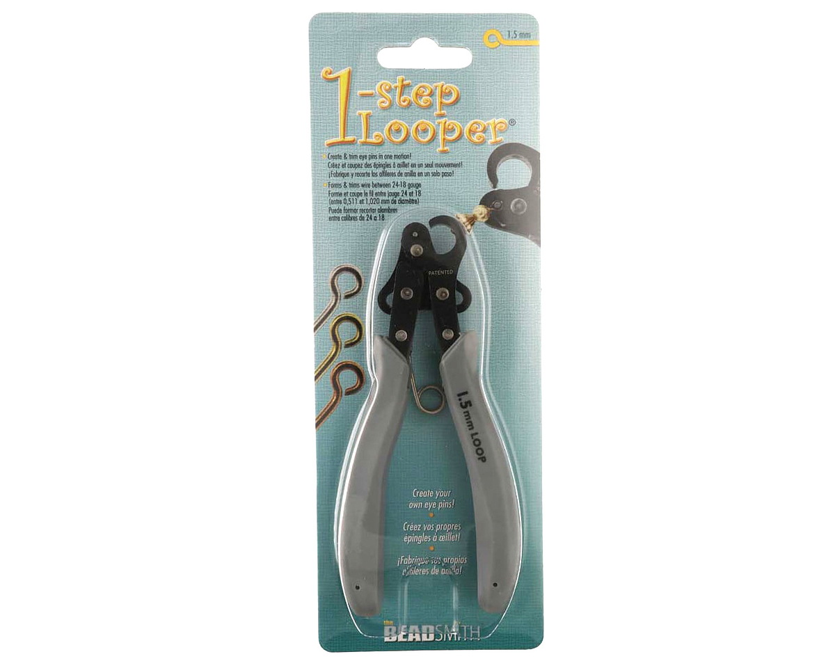 The BeadSmith 1-Step Looper Pliers, 1.5mm loop, 24-18g wire