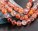 Red Hematoid Quartz (AA) Round 8mm