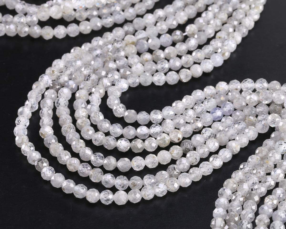 Natural Zircon Faceted Round 4mm