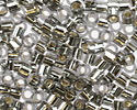 Miyuki Delica Silver Lined Light Gray (DBS0048) 15/0 Seed Bead