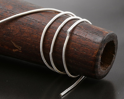 Beadalon Sterling Silver French Wire, 0.70mm, 30.4cm/12in